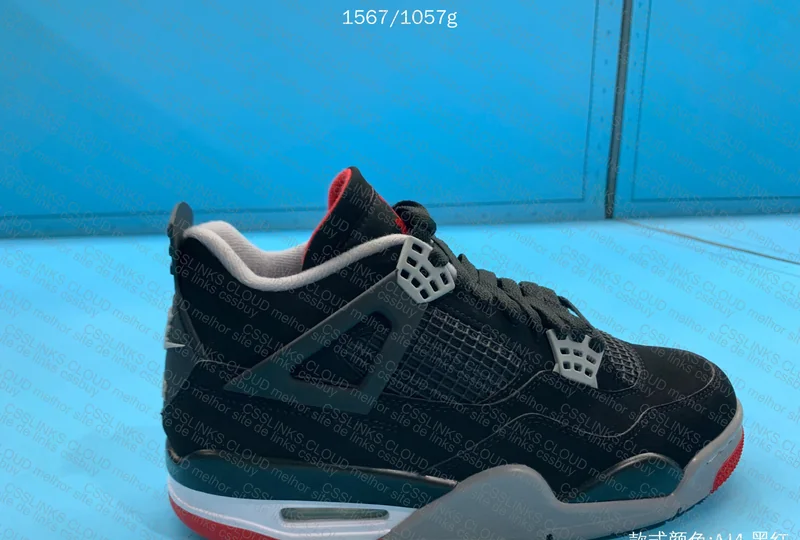 Air Jordan 4 Bred 3