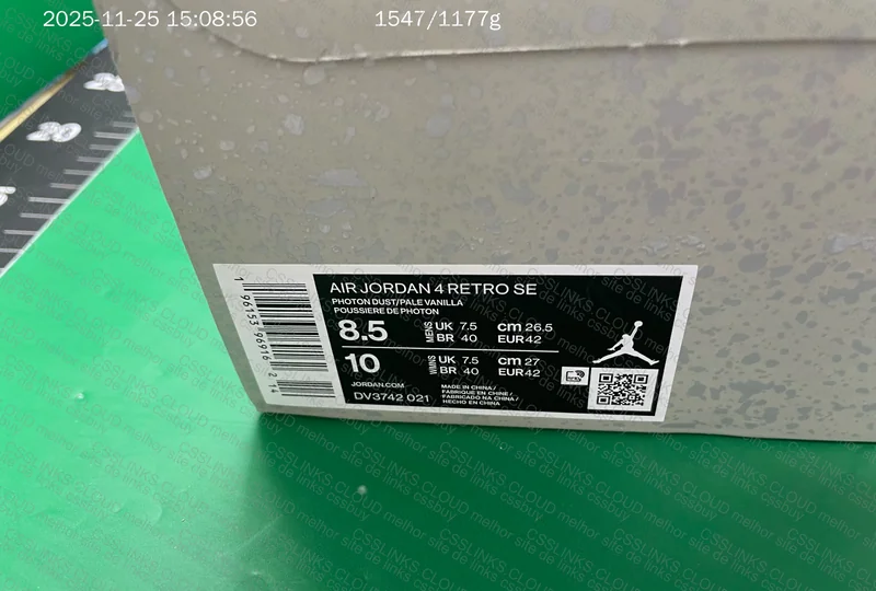 Air Jordan 4 Gray Rabbit batch KZ/KX 8