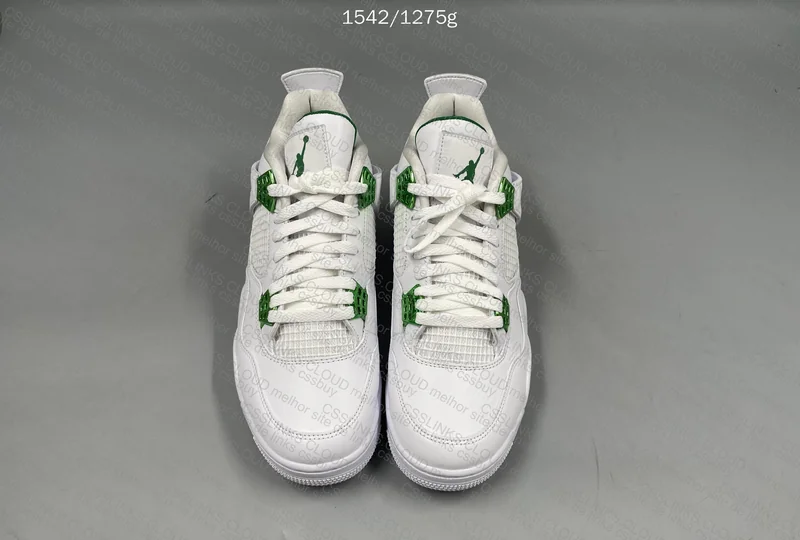 Air Jordan 4 Green Metallic 3