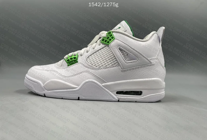 Air Jordan 4 Green Metallic 4