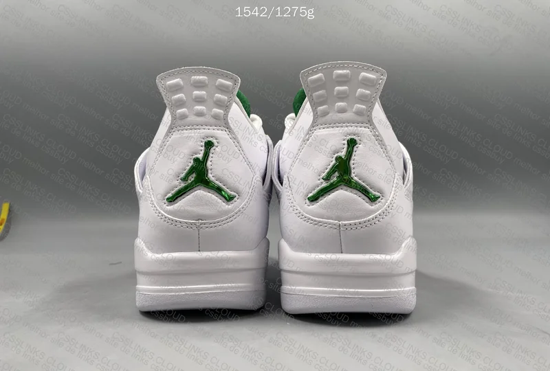 Air Jordan 4 Green Metallic 5