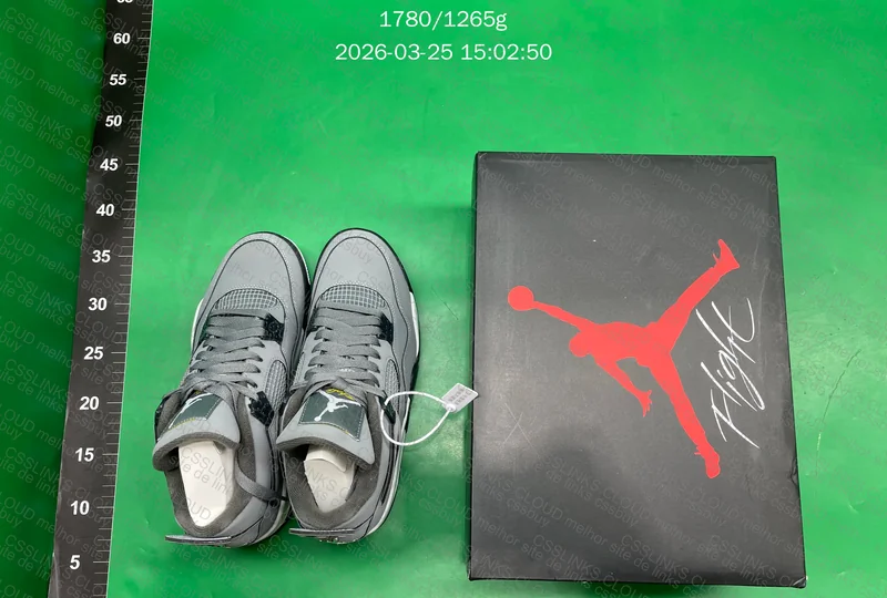 Air Jordan 4 Grey - AJ4 308497-007 J4 Cool Grey 10