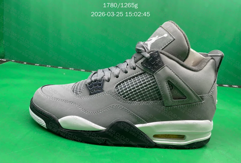 Air Jordan 4 Grey - AJ4 308497-007 J4 Cool Grey 2