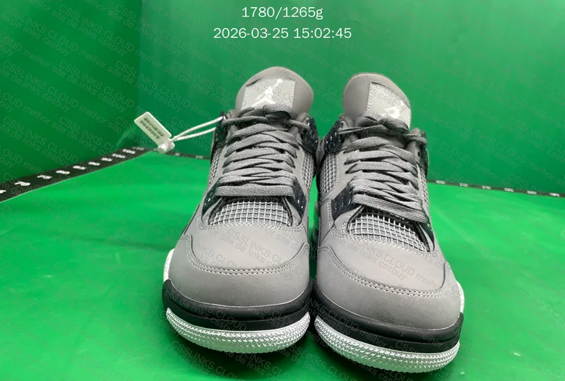 Air Jordan 4 Grey - AJ4 308497-007 J4 Cool Grey 6