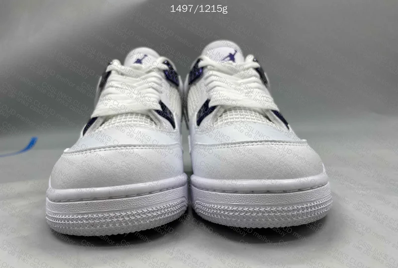 Air Jordan 4 Metallic Purple 2