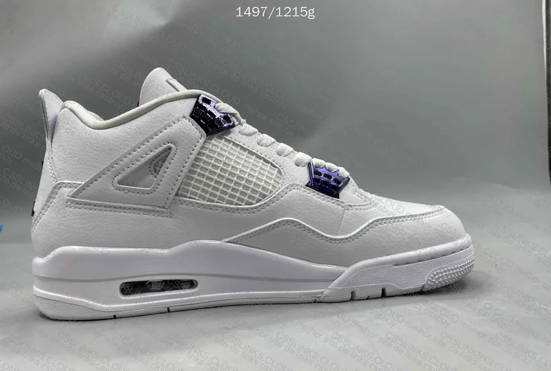 Air Jordan 4 Metallic Purple 4