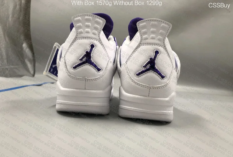 Air Jordan 4 Metallic Purple 2