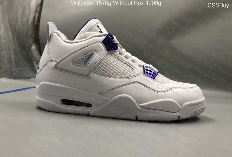 Air Jordan 4 Metallic Purple 3