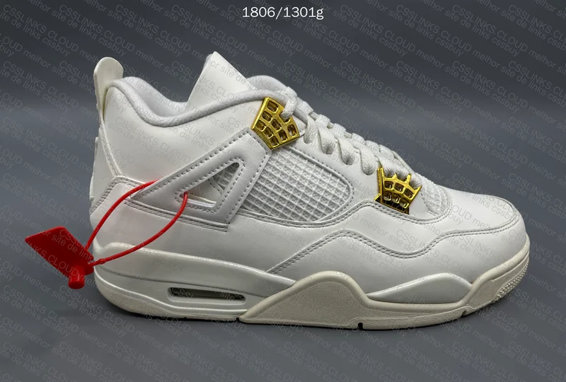 Air Jordan 4 Metallic Gold 3