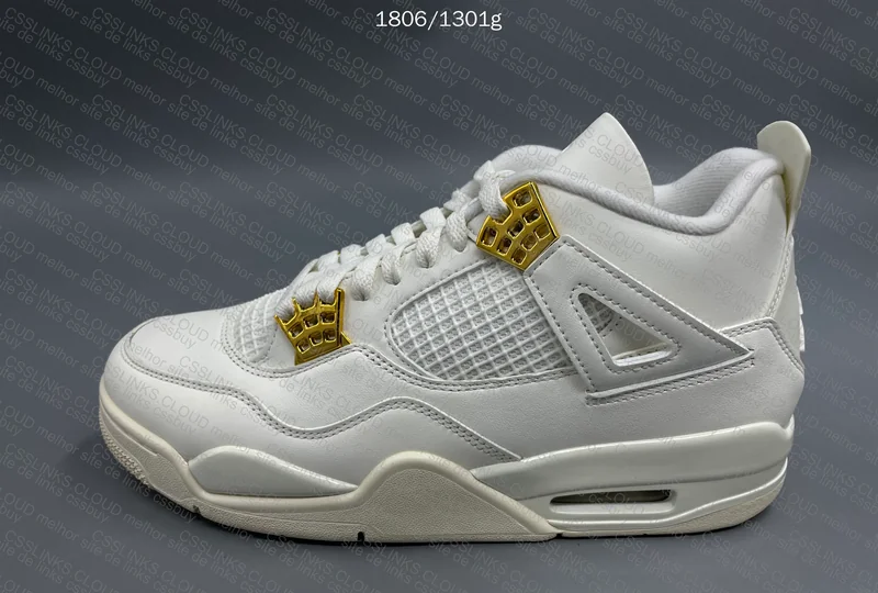Air Jordan 4 Metallic Gold 9