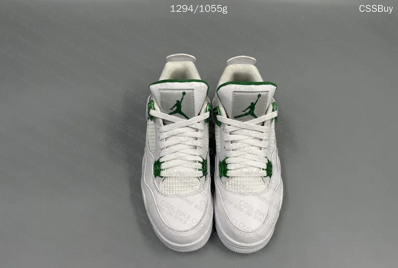 Air Jordan 4 Metallic Green