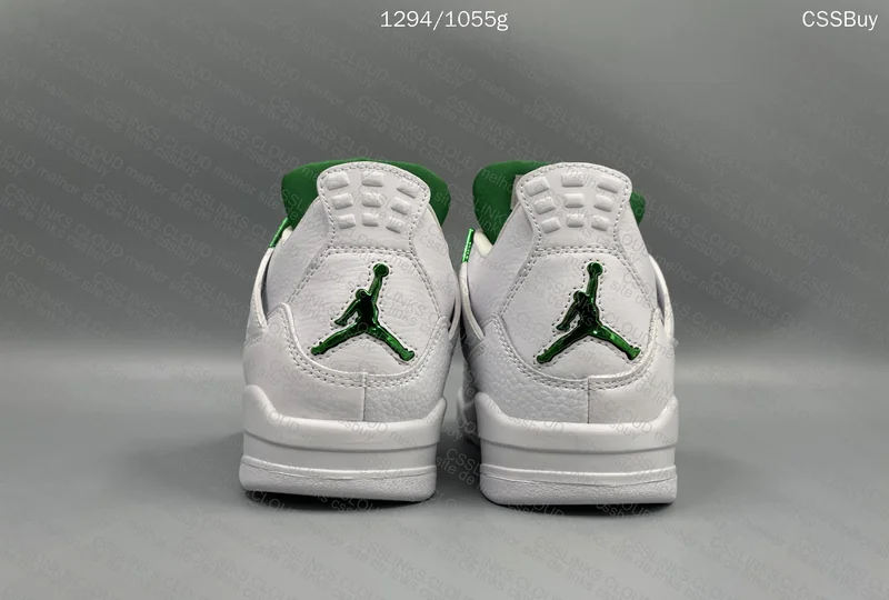 Air Jordan 4 Metallic Green 3