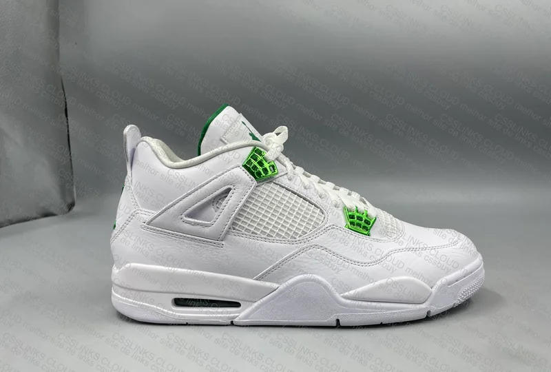 Air Jordan 4 Metallic Green 2