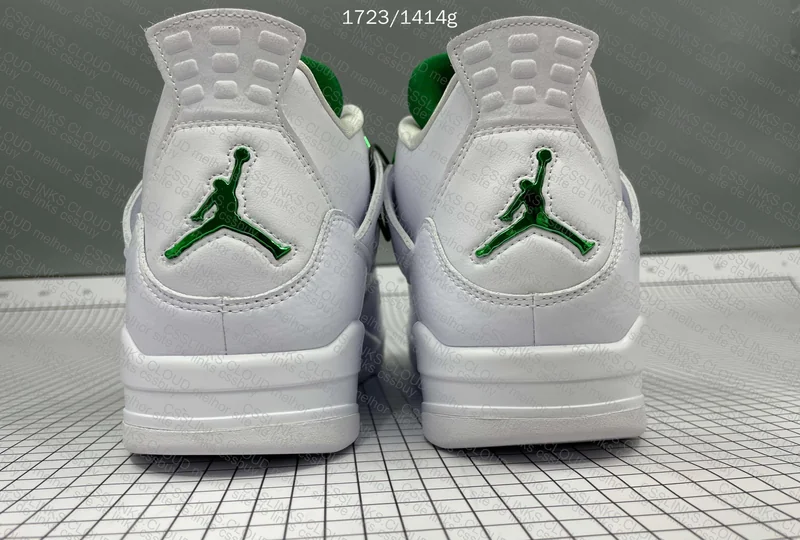 Air Jordan 4 Metallic Green 2