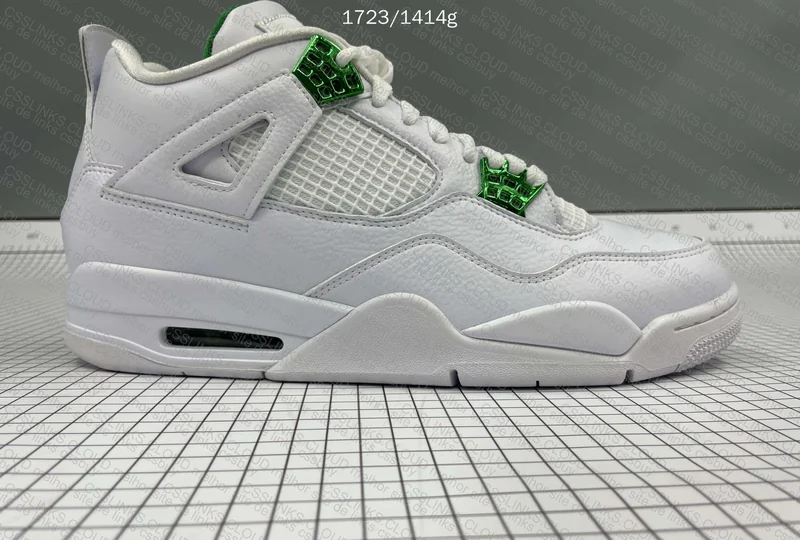 Air Jordan 4 Metallic Green 3