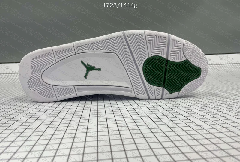 Air Jordan 4 Metallic Green 4
