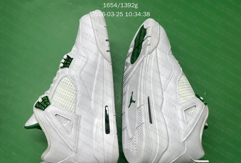 Air Jordan 4 Metallic Green 5