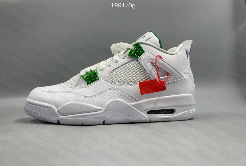 Air Jordan 4 Metallic Green GX 2