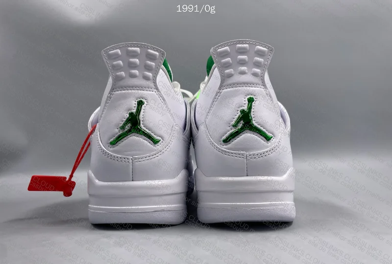 Air Jordan 4 Metallic Green GX 4