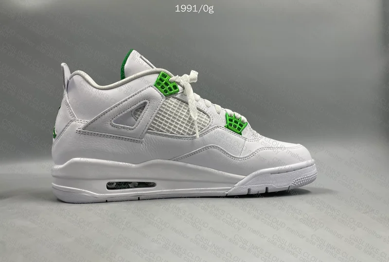 Air Jordan 4 Metallic Green GX 6