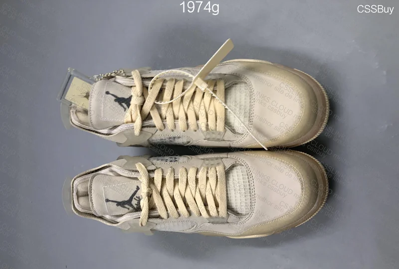 Air Jordan 4 Off White - GX Batch (B Grade)