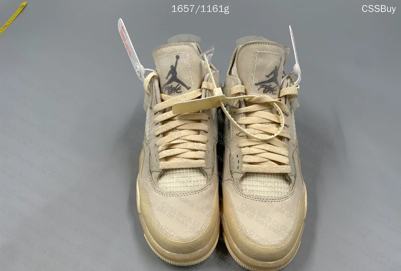 Air Jordan 4 Off-White Sail 2