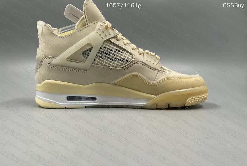 Air Jordan 4 Off-White Sail 7