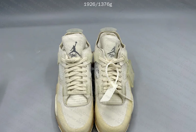Air Jordan 4 Off-White Sail