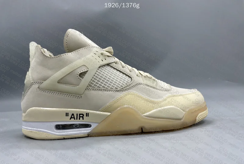 Air Jordan 4 Off-White Sail 8