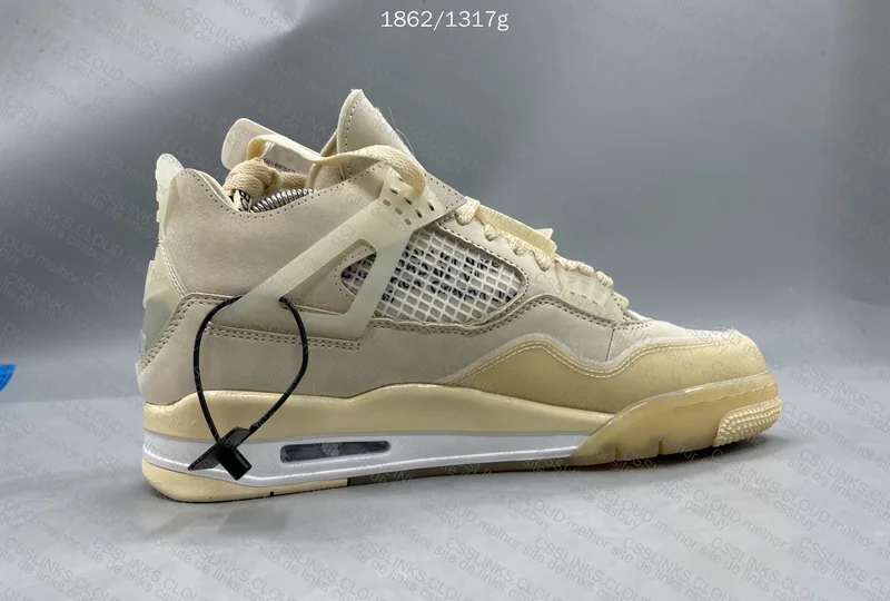 Air Jordan 4 - Off-White Sail 3