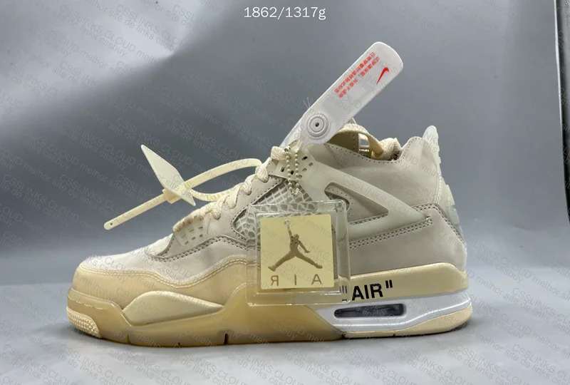 Air Jordan 4 - Off-White Sail 6