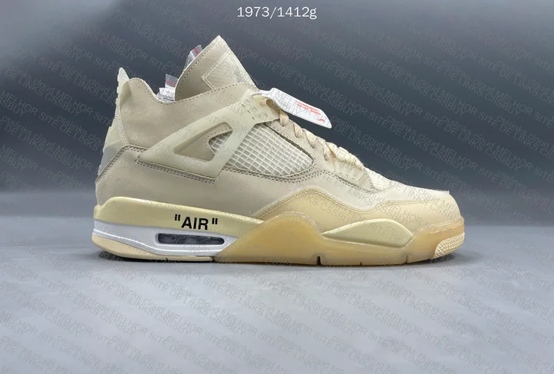 Air Jordan 4 Off-White Sail
