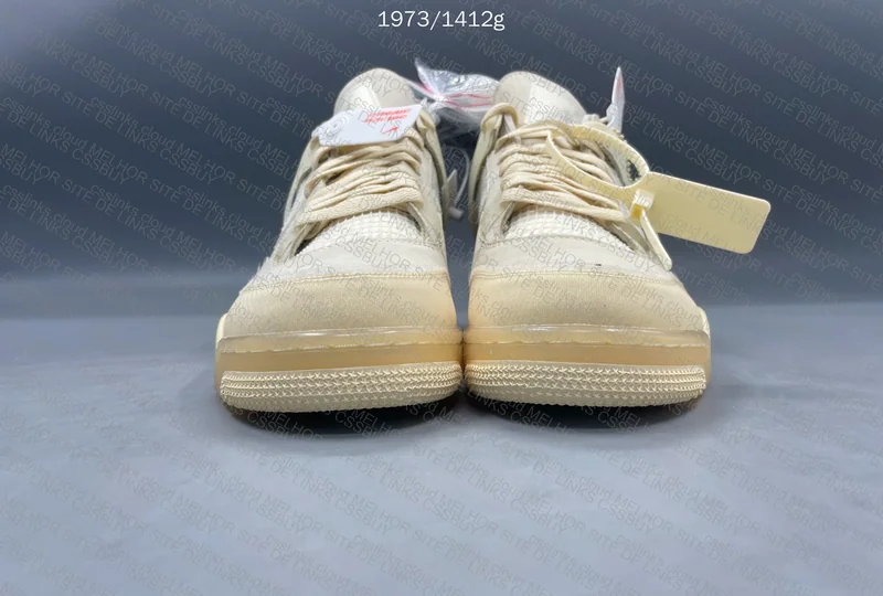 Air Jordan 4 Off-White Sail 10