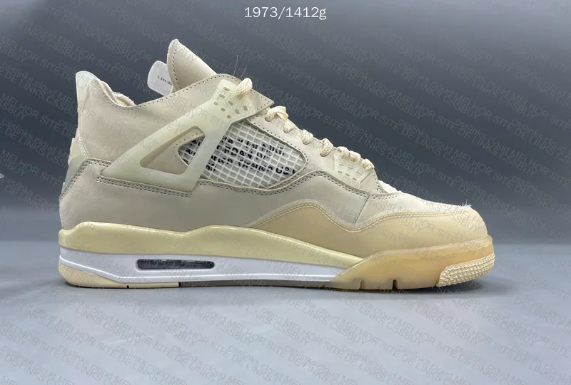 Air Jordan 4 Off-White Sail 3