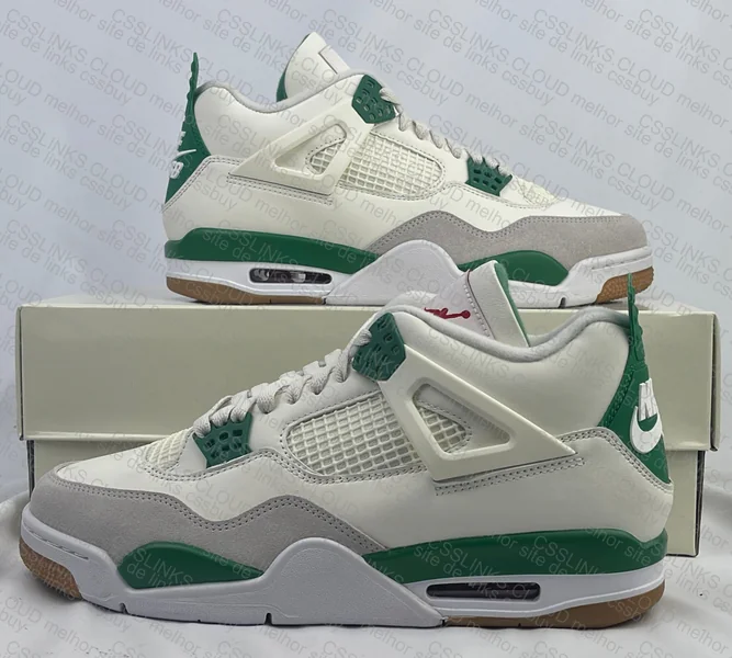 Air Jordan 4 - Pine Green