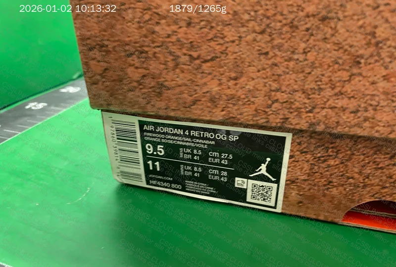 Air Jordan 4 Retro OG SP Nigel Sylvester Brick by Brick (HF4340-800) 5