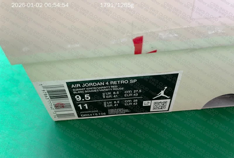 Air Jordan 4 Retro SB Varsity Red (DR5415-106) 3