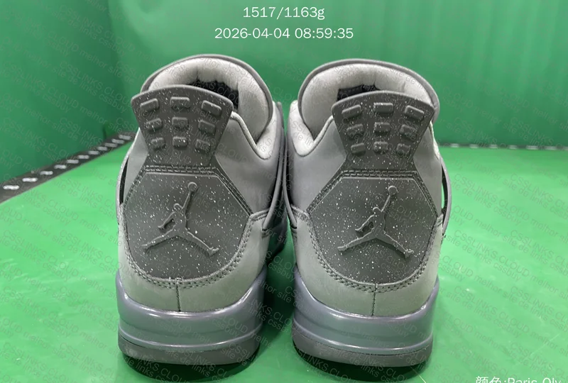 Air Jordan 4 Retro SE Paris We Cement Cinza GL?? 7
