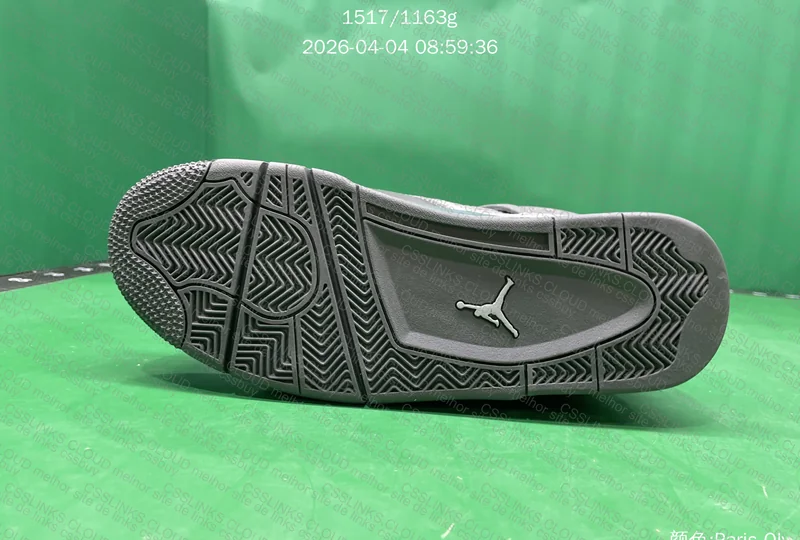 Air Jordan 4 Retro SE Paris We Cement Cinza GL?? 9