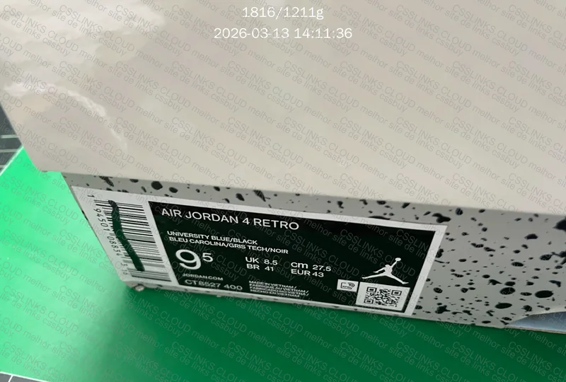 Air Jordan 4 Retro University Blue (CT8527-400) GX b 8