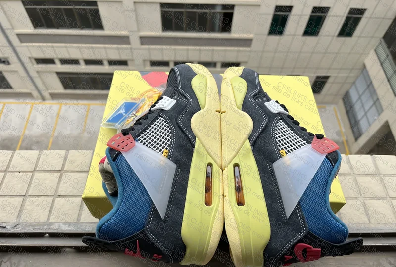 AIR JORDAN 4 RETRO X UNION LA OFF NOIR 6