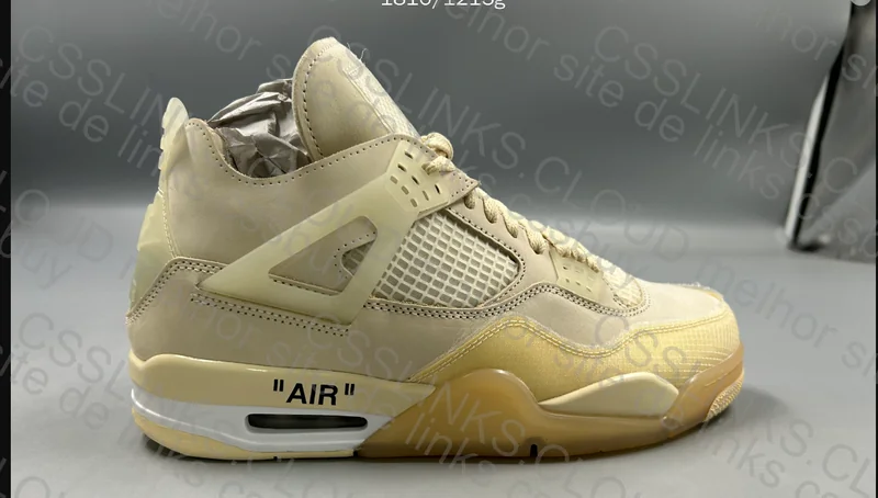 Air Jordan 4 Sail Off White 3