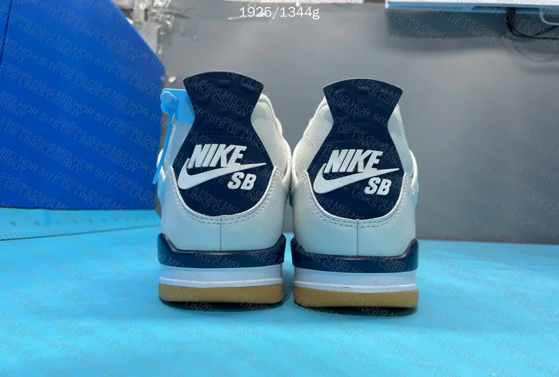 Air Jordan 4 SB Navy Blue LJR 6