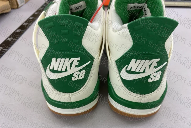 Air Jordan 4 SB - Navy and Pine Green 8