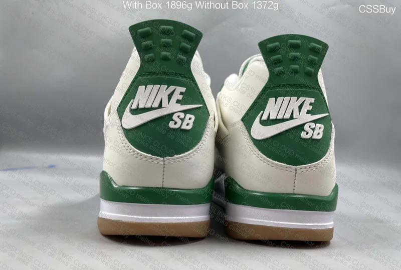 Air Jordan 4 SB Pine Green (Help Squad) 3