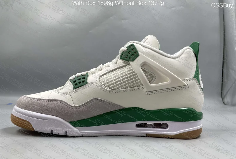 Air Jordan 4 SB Pine Green (Help Squad) 4