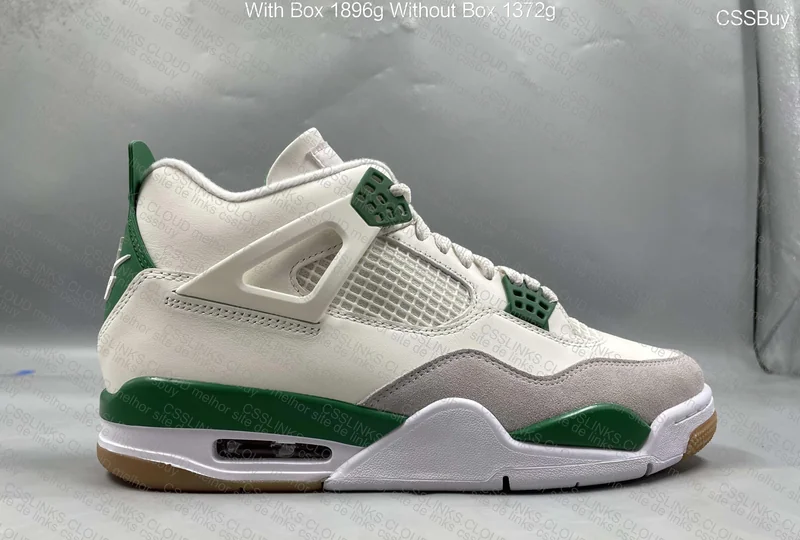 Air Jordan 4 SB Pine Green (Help Squad) 5