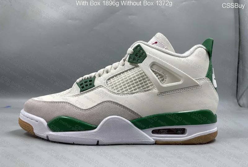 Air Jordan 4 SB Pine Green (Help Squad) 8