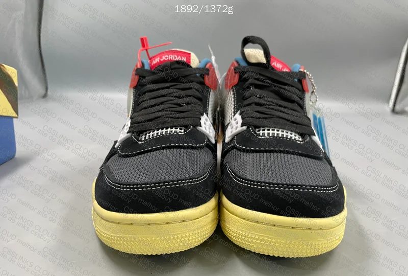 Air Jordan 4 Union Off Noir Sale 6