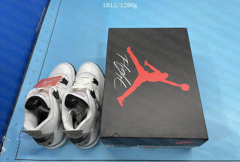 Air Jordan 4 White Cement 2025 5